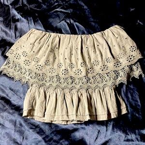 Medium crop top American eagle